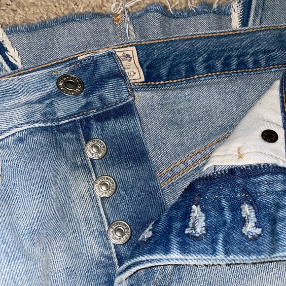 NWT Polo Ralph Lauren Distressed Denim Midi Skirt - Picture 8 of 8